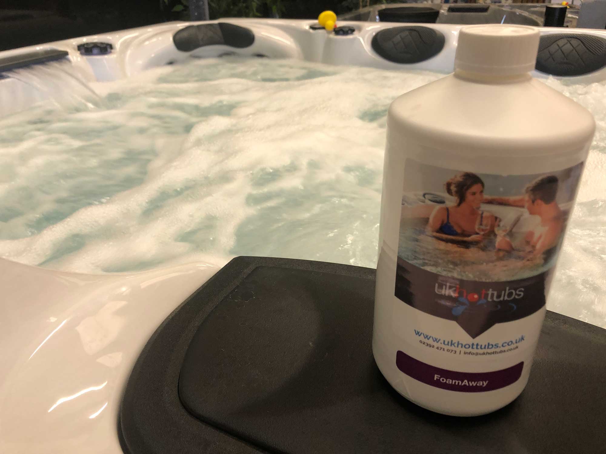 Is foam appearing in your hot tub? UK Hot Tubs