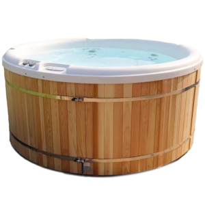 Barrel Style Hot Tub